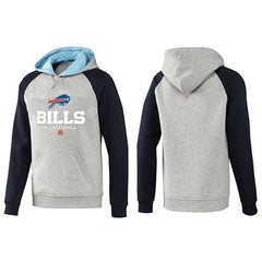 Buffalo Bills Critical Victory Pullover Hoodie Grey & Black 