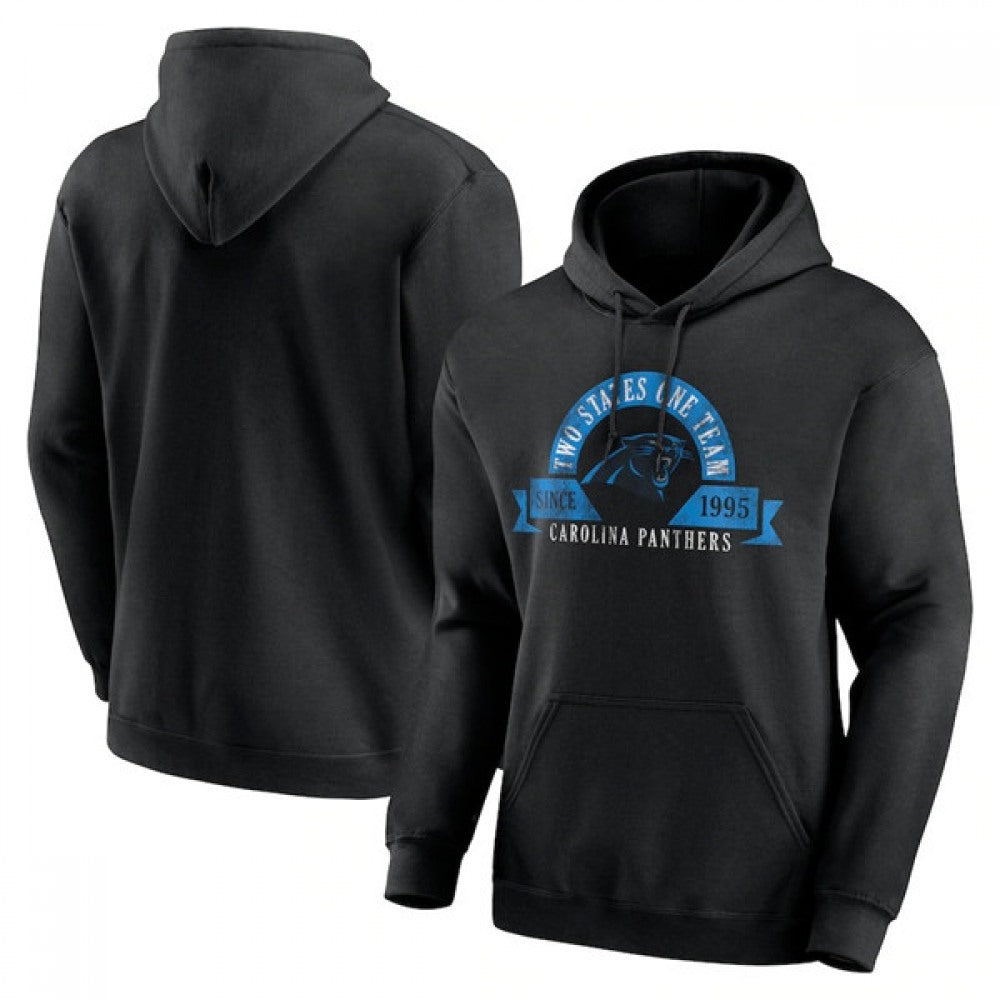 Men's Carolina Panthers Black Pullover Hoodie 