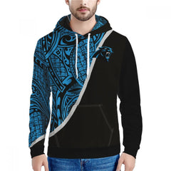 Men's Carolina Panthers Black/Blue Hoodie 