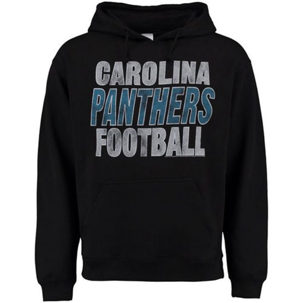 Carolina Panthers Junk Food Kickoff Pullover Hoodie Black 
