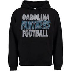 Carolina Panthers Junk Food Kickoff Pullover Hoodie Black 