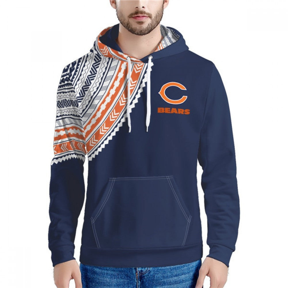 Men's Chicago Bears Navy Hoodie 