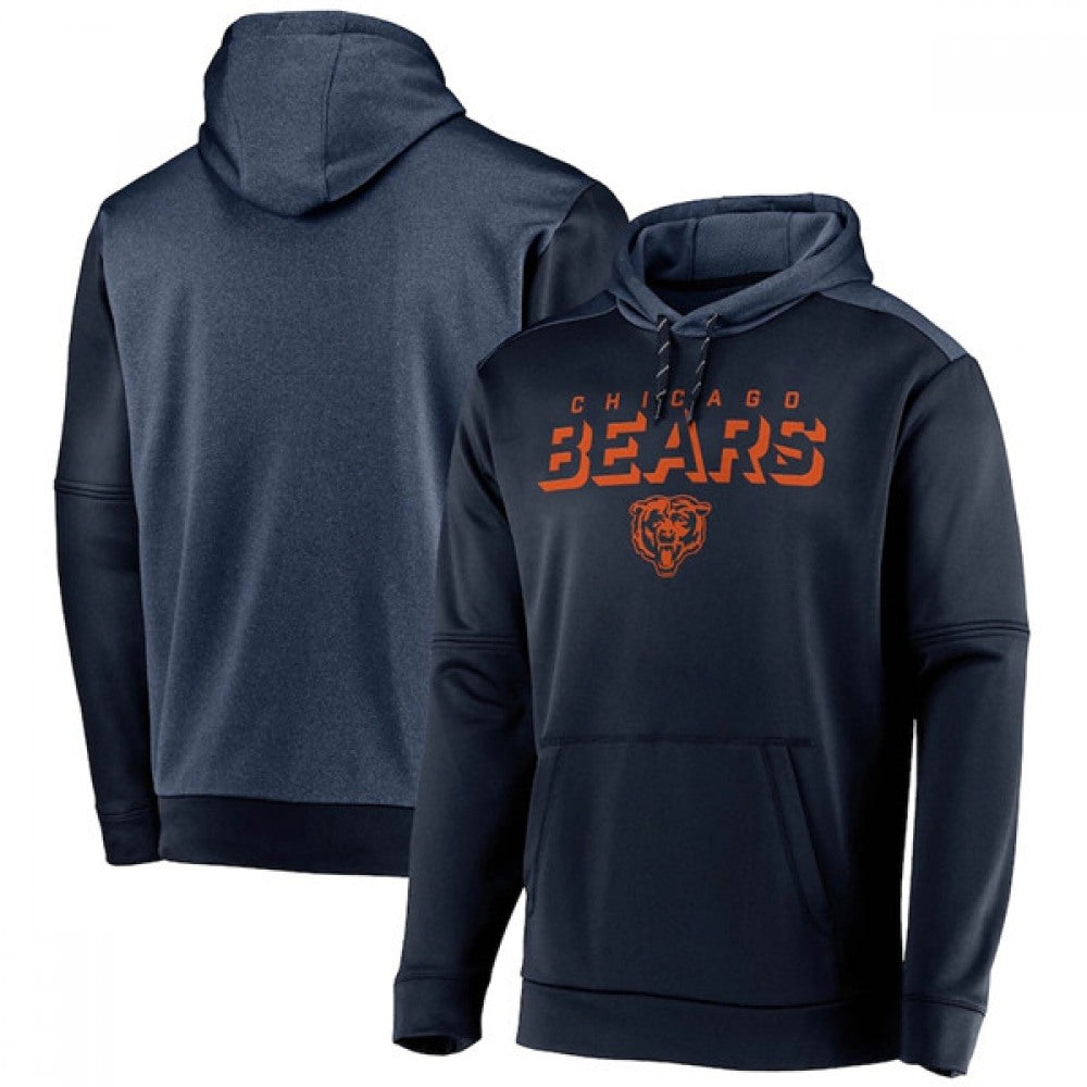 Men's Chicago Bears Navy Indisputable Favorite Pullover Hoodie 