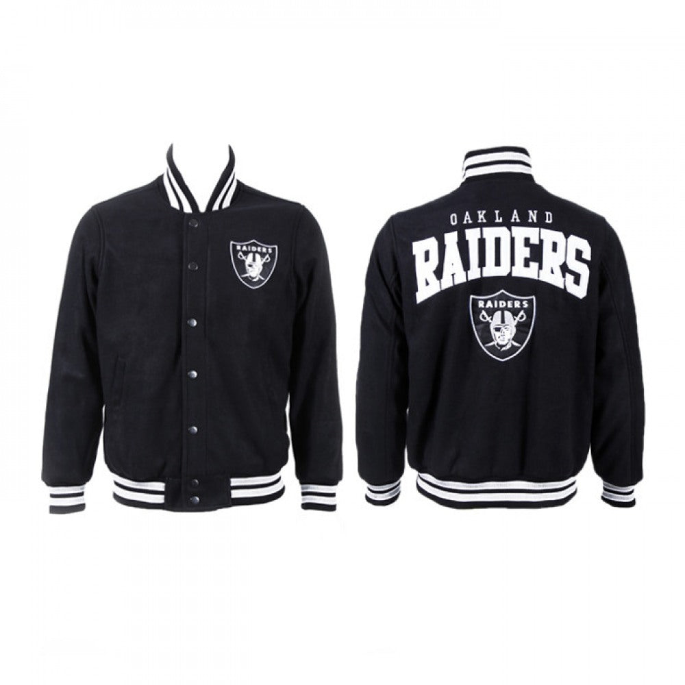 Men's Las Vegas Raiders Black Stitched Jacket 