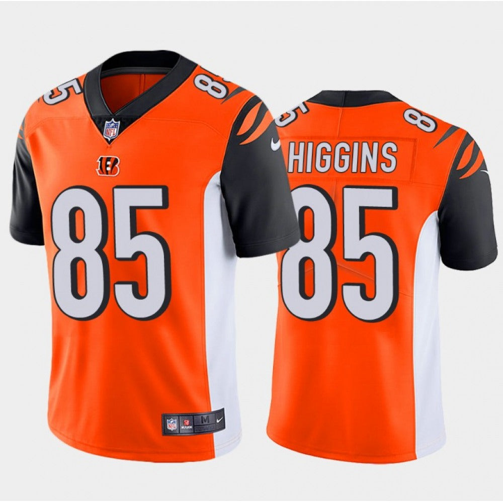 Toddler Cincinnati Bengals #85 Tee Higgins Orange Vapor Untouchable Limited Stitched NFL Jersey 