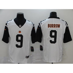 Toddler Cincinnati Bengals #9 Joe Burrow White Limited Stitched NFL Jersey 