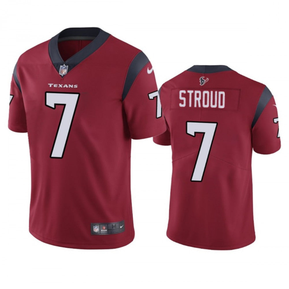 Toddlers Houston Texans #7 C.J. Stroud Red Vapor Untouchable Limited Stitched Jersey 