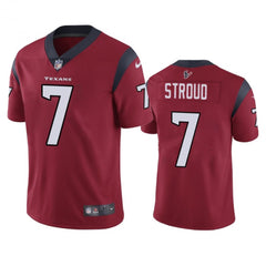 Toddlers Houston Texans #7 C.J. Stroud Red Vapor Untouchable Limited Stitched Jersey 