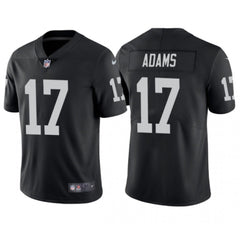 Toddlers Las Vegas Raiders #17 Davante Adams Black Vapor Limited Stitched Jersey 