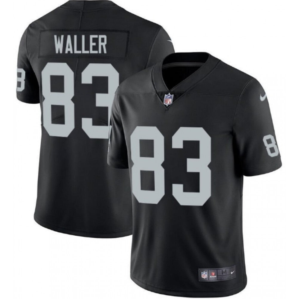 Toddlers Las Vegas Raiders #83 Darren Waller Black Vapor Limited Stitched Jersey 