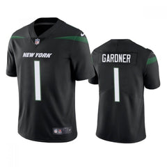 Toddlers New York Jets #1 Ahmad Gardner 2022 Black Vapor Untouchable Limited Stitched Jersey 