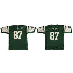 Toddlers New York Jets #87 Laveranues Coles Green Stitched Jersey 