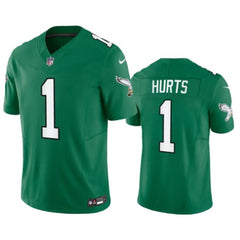 Toddlers Philadelphia Eagles #1 Jalen Hurts Green 2023 F.U.S.E. Vapor Untouchable Stitched Football Jersey 