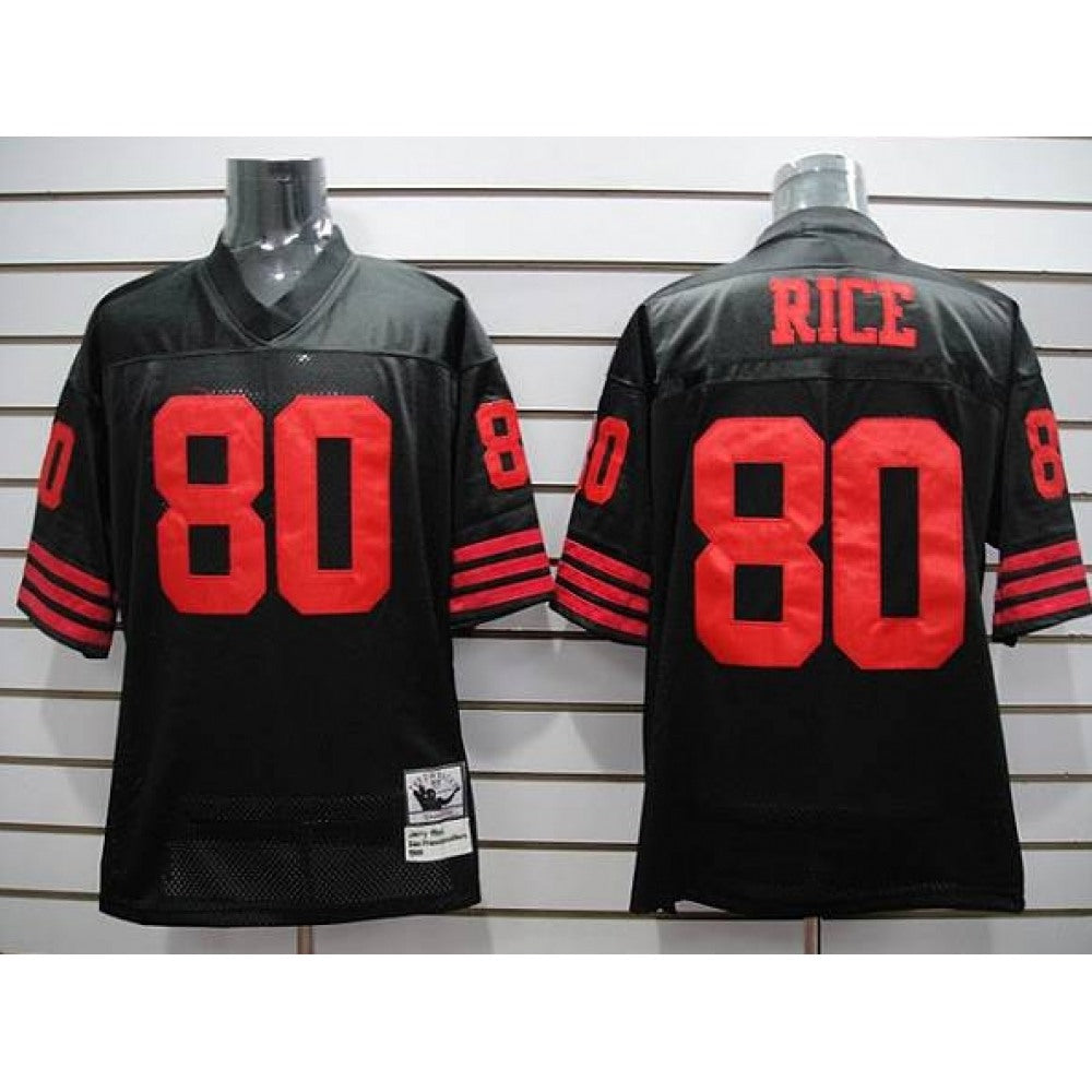 Toddlers San Francisco 49ers #80 Jerry Rice Black Stitched Jersey 