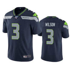 Toddlers Seattle Seahawks #3 Russell Wilson Navy 100th Season Vapor Untouchable L Limited Stitched NFL Jersey 