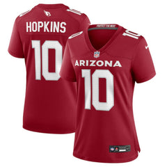 Women's Arizona Cardinals #10 DeAndre Hopkins New Red Stitched Jersey(Run Small) 