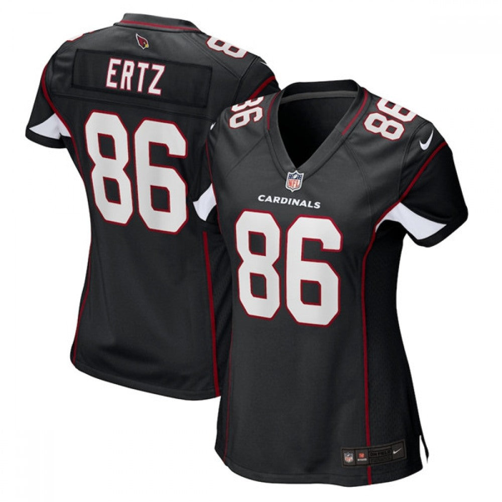 Women's Arizona Cardinals #86 Zach Ertz Black Stitched Jersey(Run Small) 