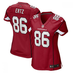 Women's Arizona Cardinals #86 Zach Ertz Red Stitched Jersey(Run Small) 