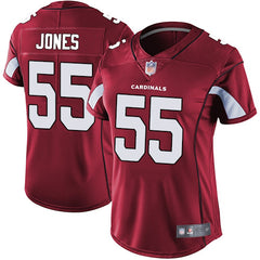 Women's Arizona Cardinals #55 Chandler Jones Red Vapor Untouchable Limited Stitched NFL Jersey(Run Small) 