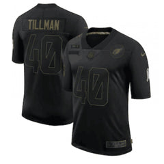 Women's Arizona Cardinals #40 Pat Tillman 2020 Black Salute To Service Limited Stitched Jersey (Run small 