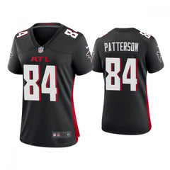 Women's Atlanta Falcons #84 Cordarrelle Patterson New Black Stitched Jersey(Run Small) 