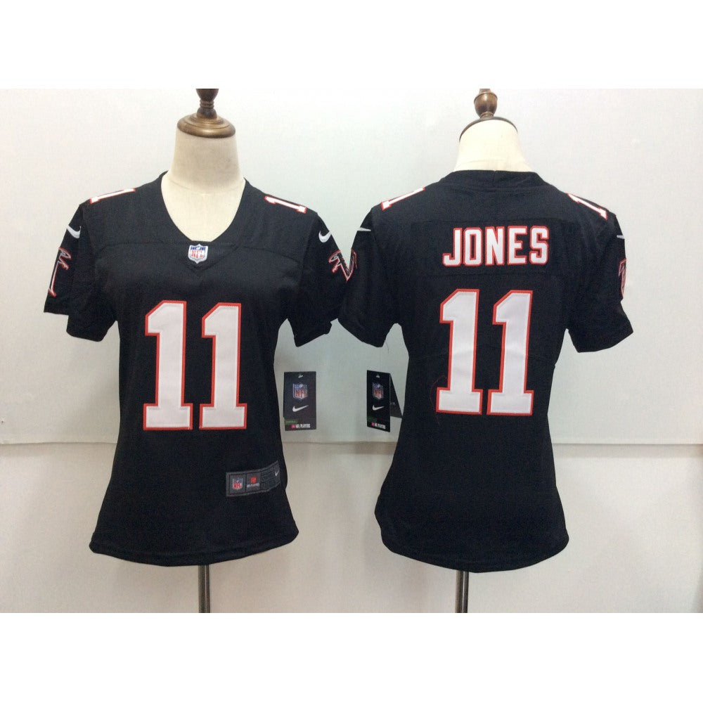 Women's Atlanta Falcons #11 Julio Jones Black Vapor Untouchable Limited Stitched NFL Jersey 