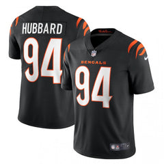 Women's Cincinnati Bengals #94 Sam Hubbard 2021 Black Vapor Limited Stitched Jersey(Run Small) 