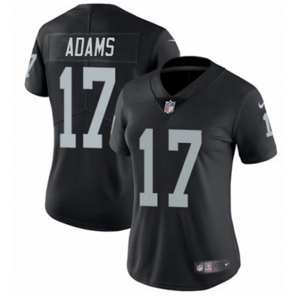 Women's Las Vegas Raiders #17 Davante Adams Black Vapor Untouchable Limited Stitched Jersey(Run Small) 