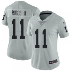 Women's Las Vegas Raiders #11 Henry Ruggs III Grey Vapor Untouchable Limited Stitched NFL Jersey(Run Small) 