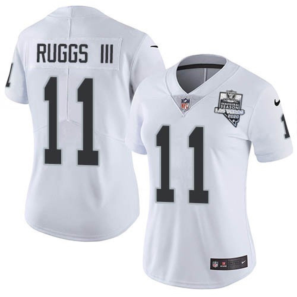 Women's Las Vegas Raiders #11 Henry Ruggs III White 2020 Inaugural Season Vapor Untouchable Limited Stitched Jersey(Run Small) 