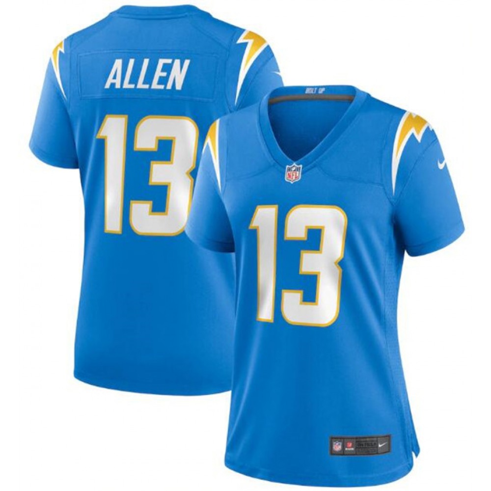 Women's Los Angeles Chargers #13 Keenan Allen Blue Vapor Untouchable Limited Stitched Jersey 