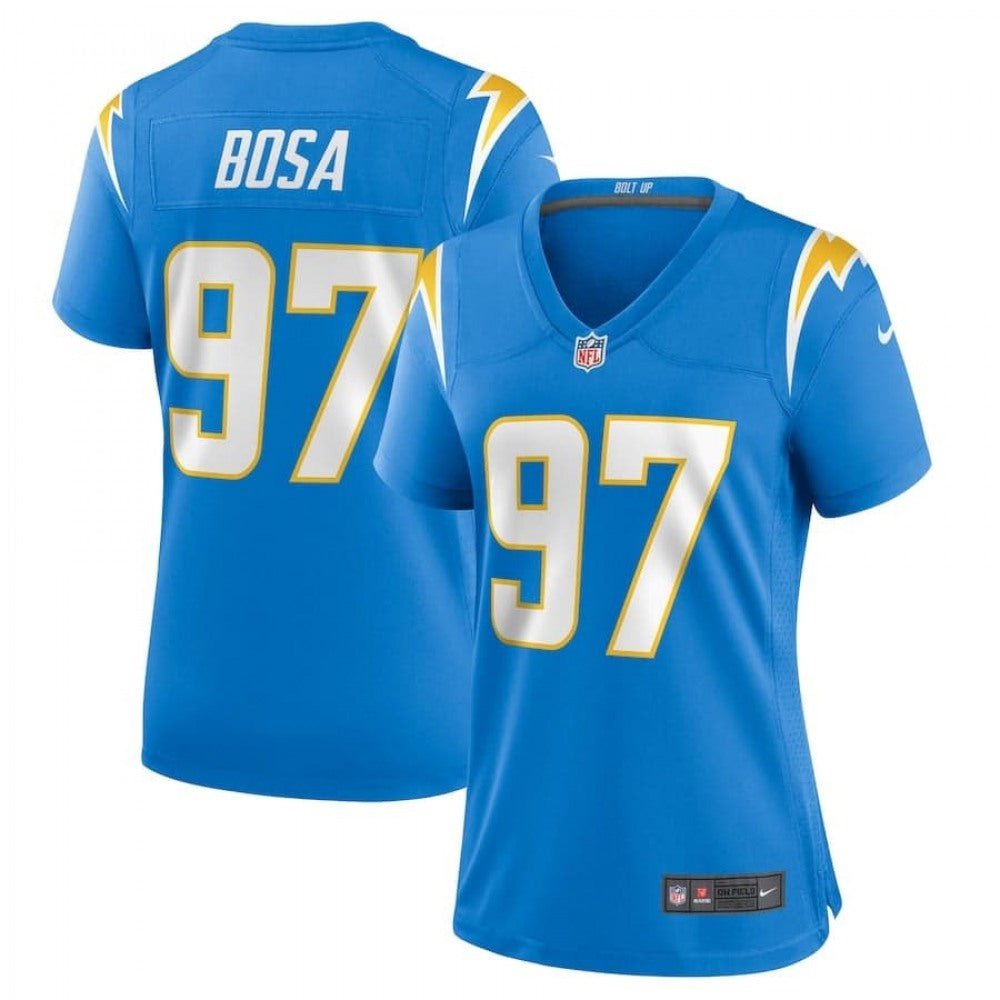 Women's Los Angeles Chargers #97 Joey Bosa New Blue Vapor Untouchable Limited Stitched NFL Jersey 
