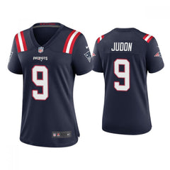 Women's New England Patriots #9 Matt Judon Navy Vapor Untouchable Limited Stitched Jersey 