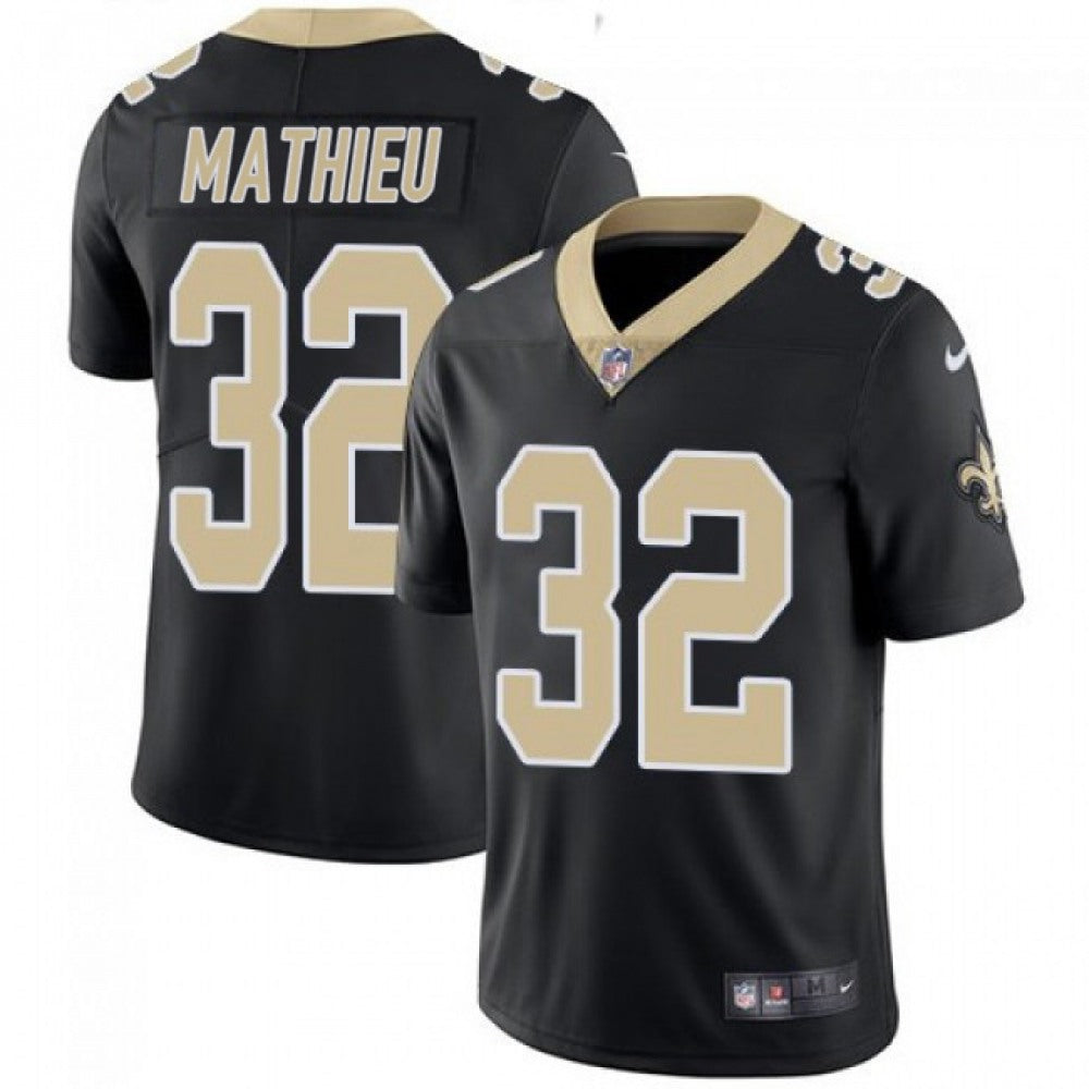 Women's New Orleans Saints #32 Tyrann Mathieu Black Vapor Untouchable Limited Stitched Jersey(Run Small) 