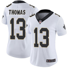 Women's New Orleans Saints #13 Michael Thomas White Vapor Untouchable Limited Stitched NFL Jersey(Runs Small) 