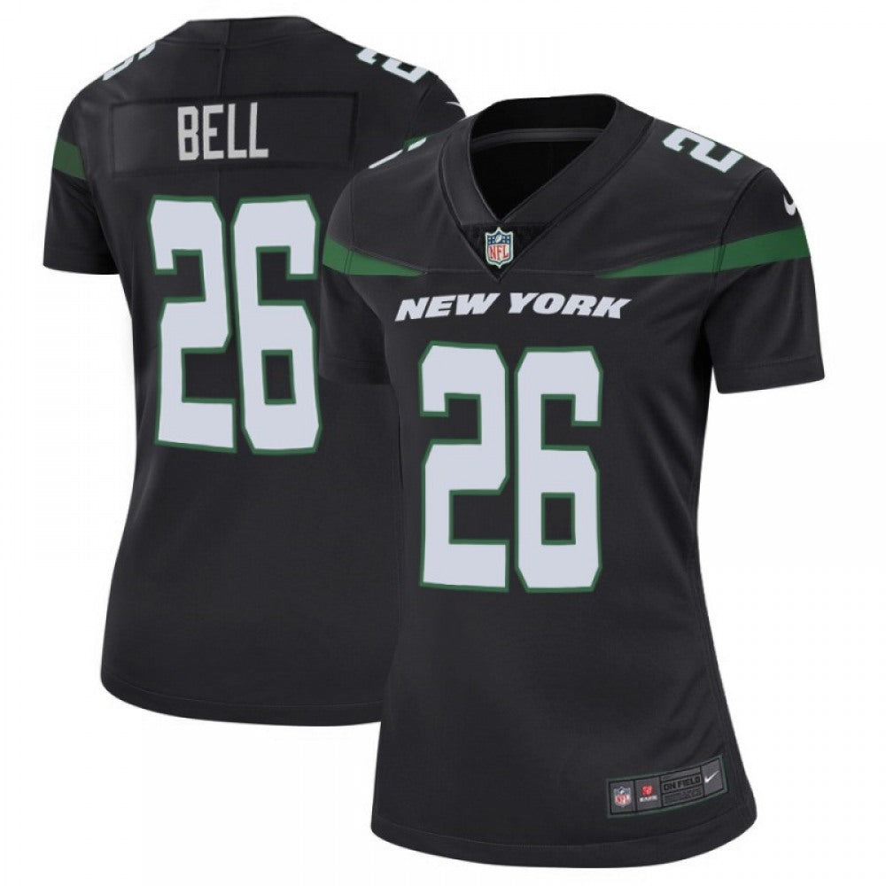 Women's New York Jets #26 Le'Veon Bell 2019 Black Vapor Untouchable Limited Stitched NFL Jersey(Run Small) 