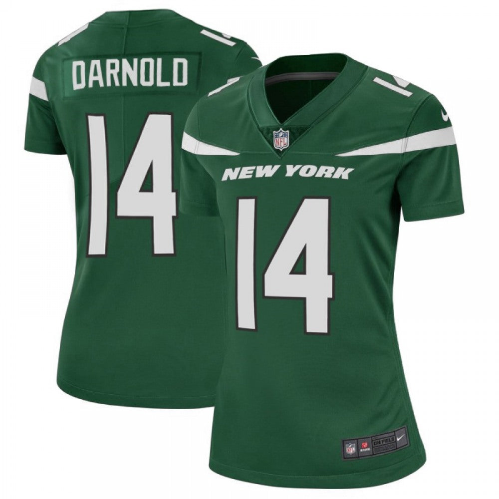 Women's New York Jets #14 Sam Darnold 2019 Green Vapor Untouchable Limited Stitched NFL Jersey(Run Small) 