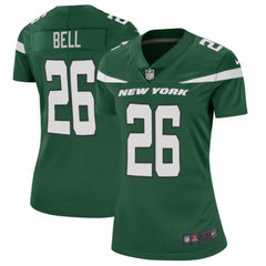 Women's New York Jets #26 Le'Veon Bell 2019 Green Vapor Untouchable Limited Stitched NFL Jersey(Run Small) 