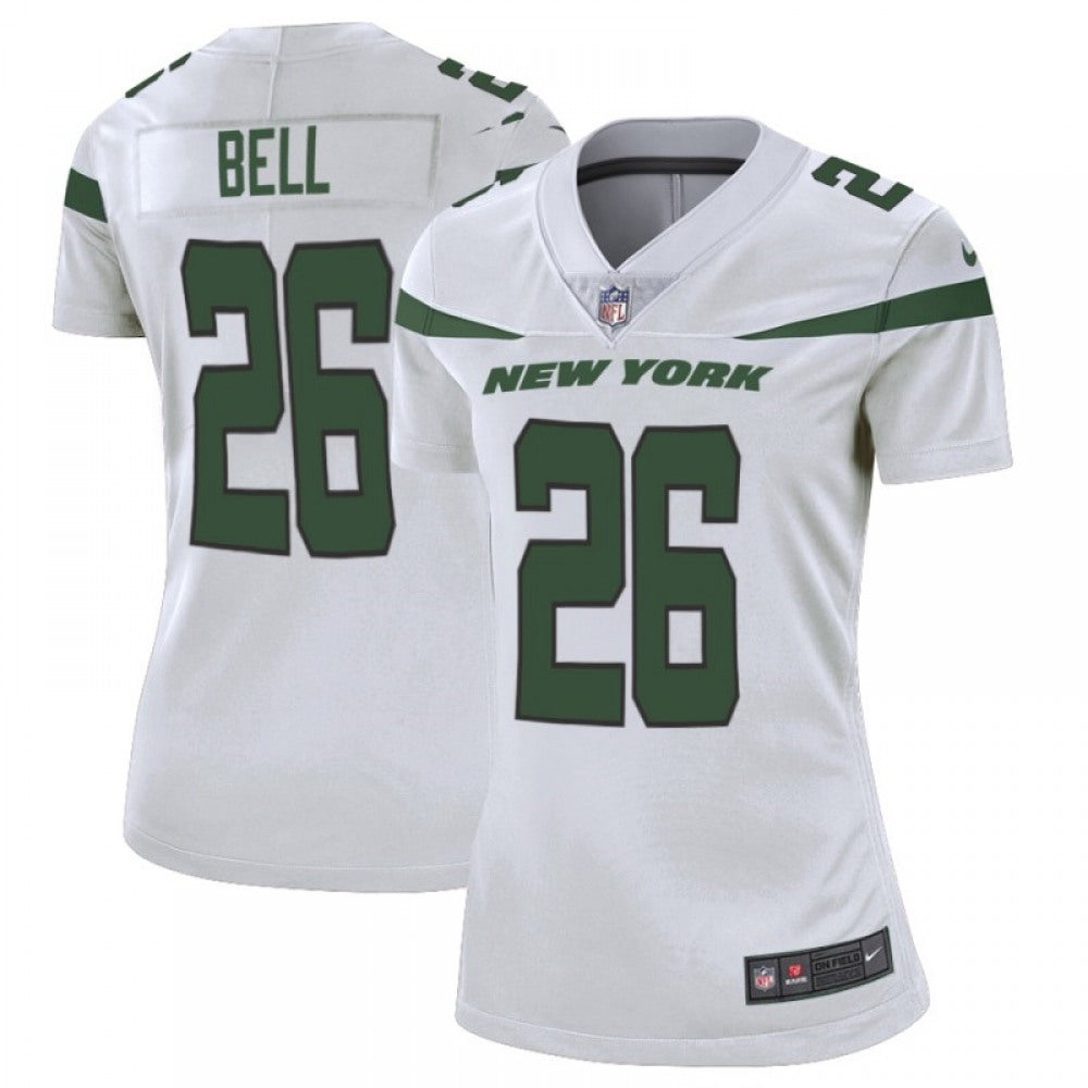 Women's New York Jets #26 Le'Veon Bell 2019 White Vapor Untouchable Limited Stitched NFL Jersey(Run Small) 