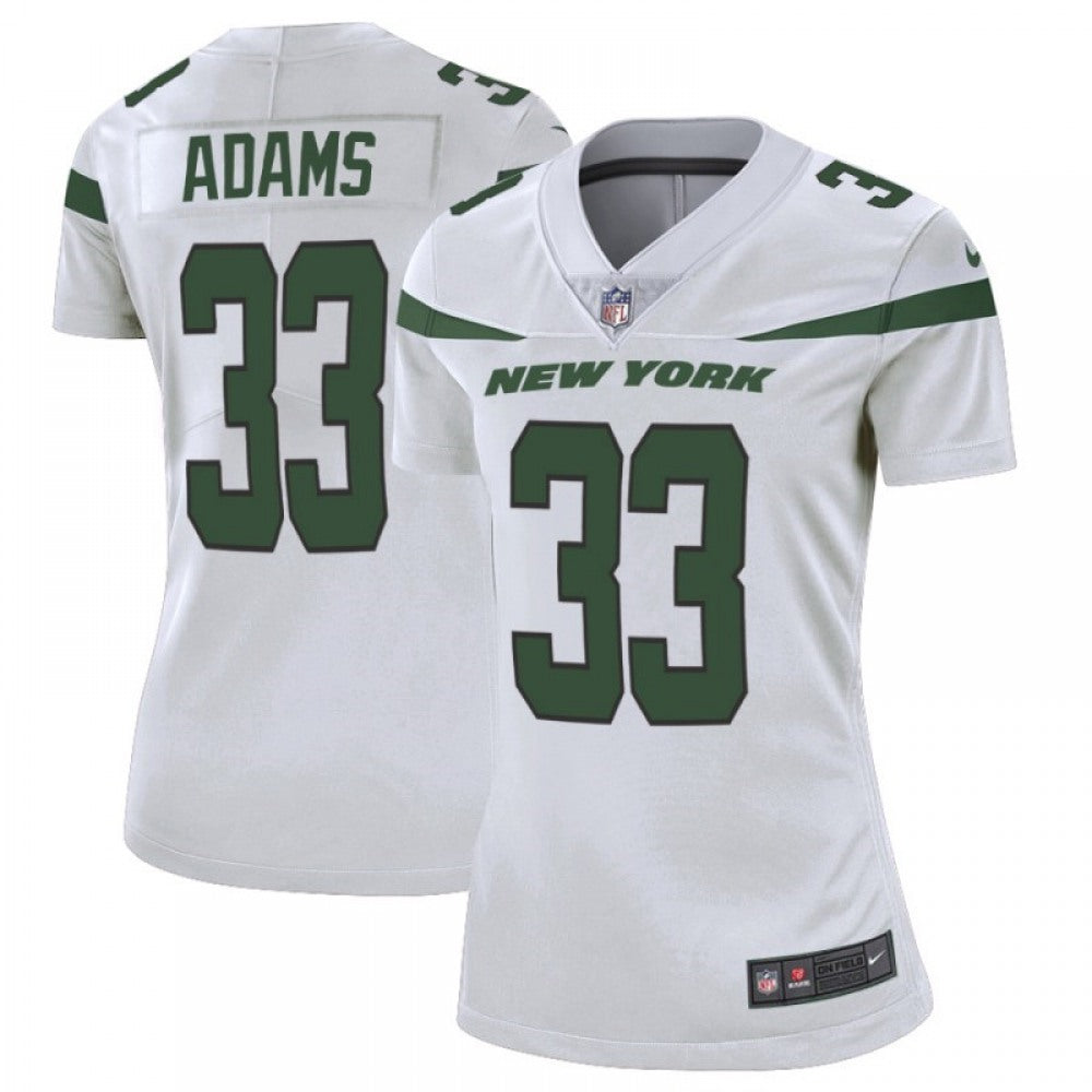 Women's New York Jets #33 Jamal Adams 2019 White Vapor Untouchable Limited Stitched NFL Jersey(Run Small) 
