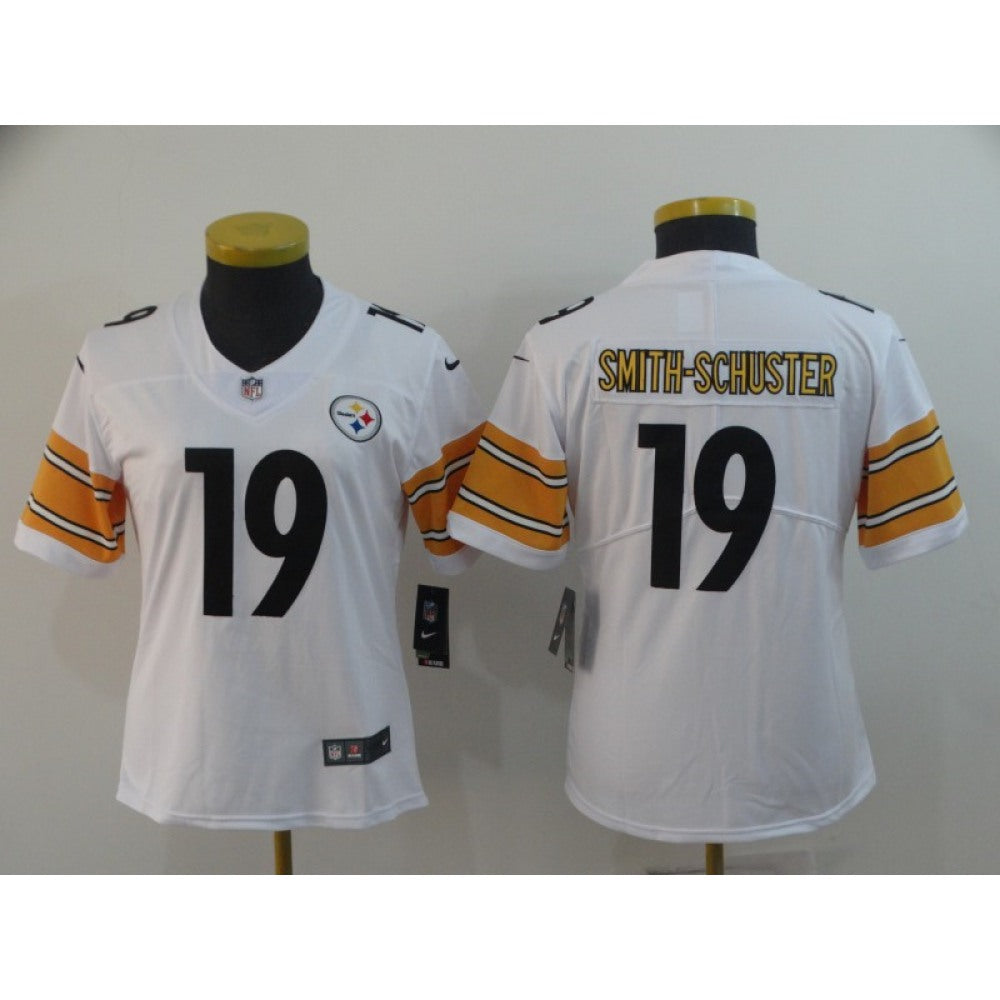 Women's Pittsburgh Steelers #19 JuJu Smith-Schuster Vapor Untouchable Limited Stitched NFL Jersey 