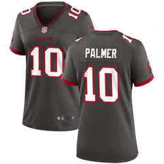 Women's Tampa Bay Buccanee #10 Trey Palmer Grey 2023 Stitched Jersey(Run Small) 