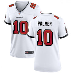 Women's Tampa Bay Buccanee #10 Trey Palmer White 2023 Stitched Jersey(Run Small) 