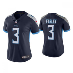 Women's Tennessee Titans #3 Stephen Gostkowski Navy Vapor Untouchable Limited Stitched Football Jersey(Run Small) 