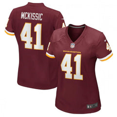 Women's Washington Redskins #41 J.D. McKissic Red Vapor Untouchable Limited Stitched Jersey(Run Small) 