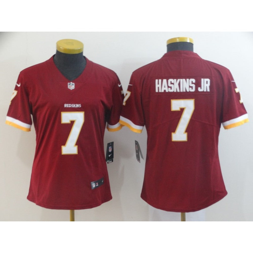Women's Washington Redskins #7 Dwayne Haskins JR Red 2019 Vapor Untouchable Limited Stitched NFL Jersey 