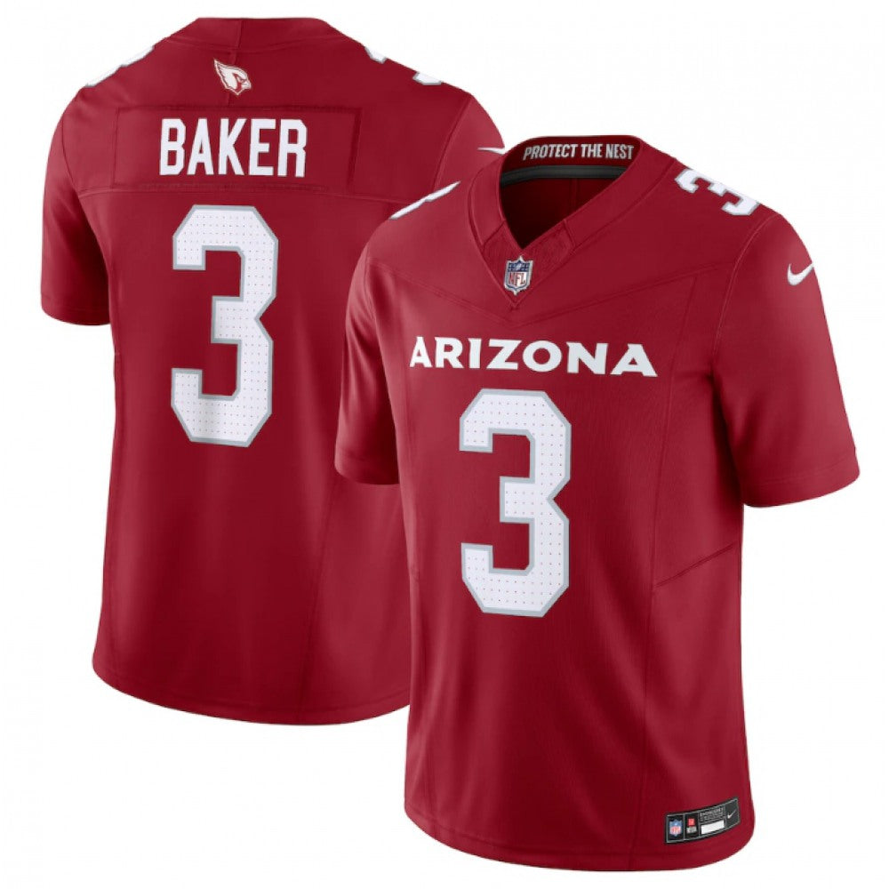 Men's Arizona Cardinals #3 Budda Baker Red 2023 F.U.S.E. Vapor Untouchable F.U.S.E. Limited Stitched Football Jersey 