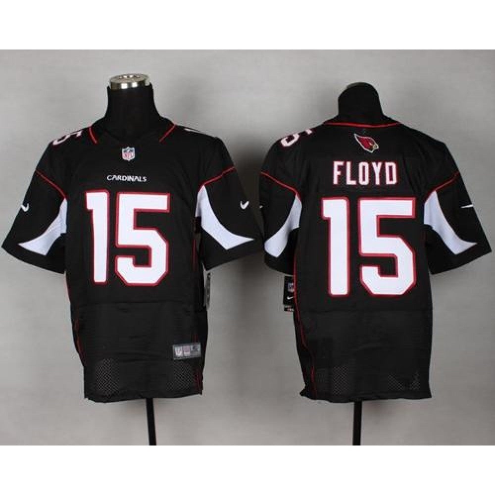 Cardinals #15 Michael Floyd Black Alternate Men's Stitched NFL Elite Jersey 