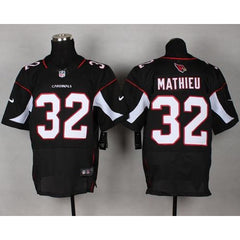 Cardinals #32 Tyrann Mathieu Black Alternate Men's Stitched NFL Elite Jersey 
