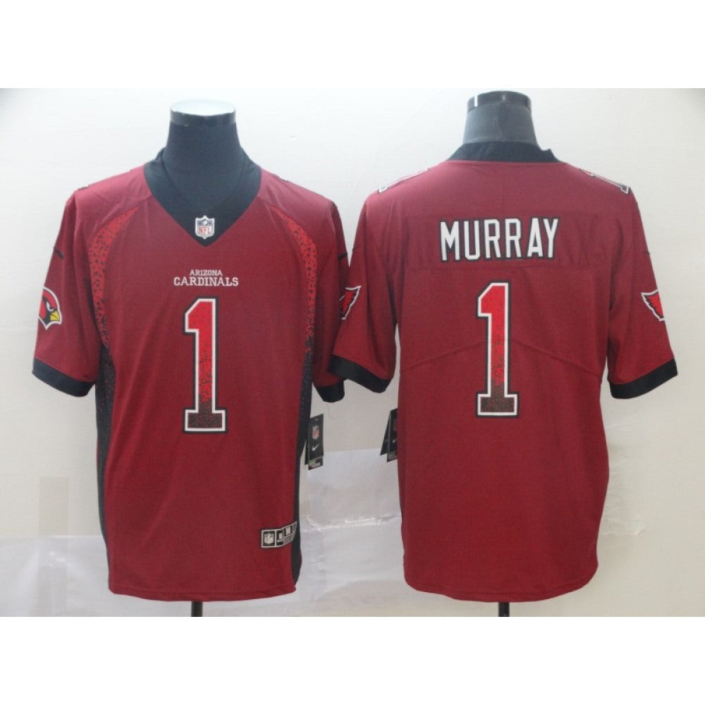 Men's Arizona Cardinals #1 Kyler Murray Red Color Rush NFL Limited Stitched NFL Jersey 